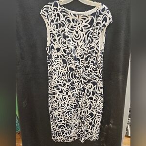 Lauren Ralph Lauren dress with ruching at centre